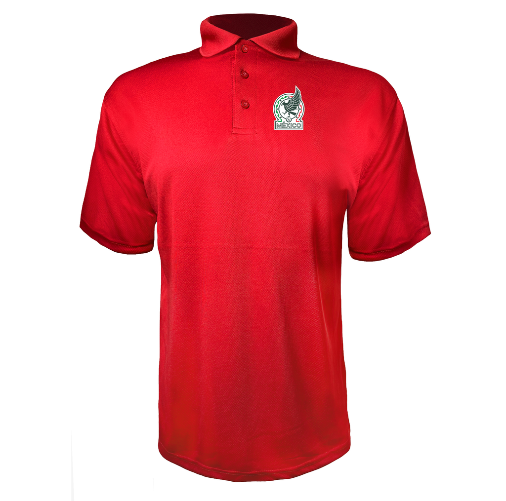Men’s Mexico Soccer Polyester Polo