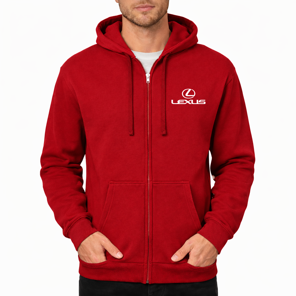 Men’s Lexus Car Zipper Hoodie