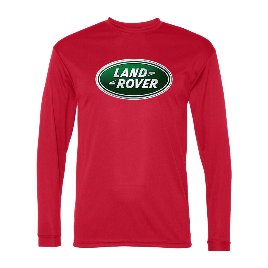 Men's Land Rover Car -  Polyester Long Sleeve T-Shirt