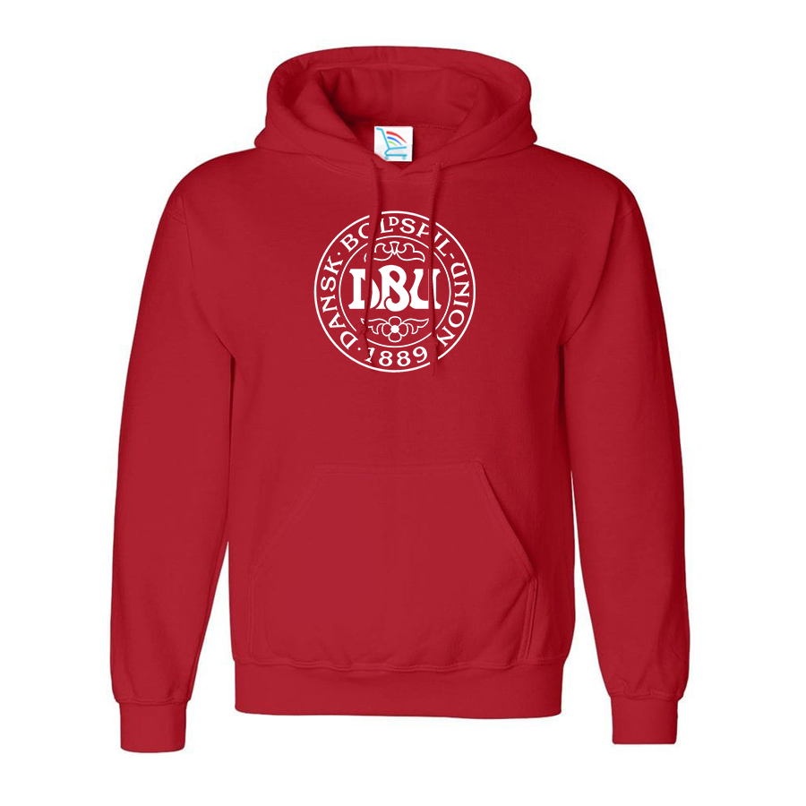 Men's Denmark Soccer Pullover Hoodie