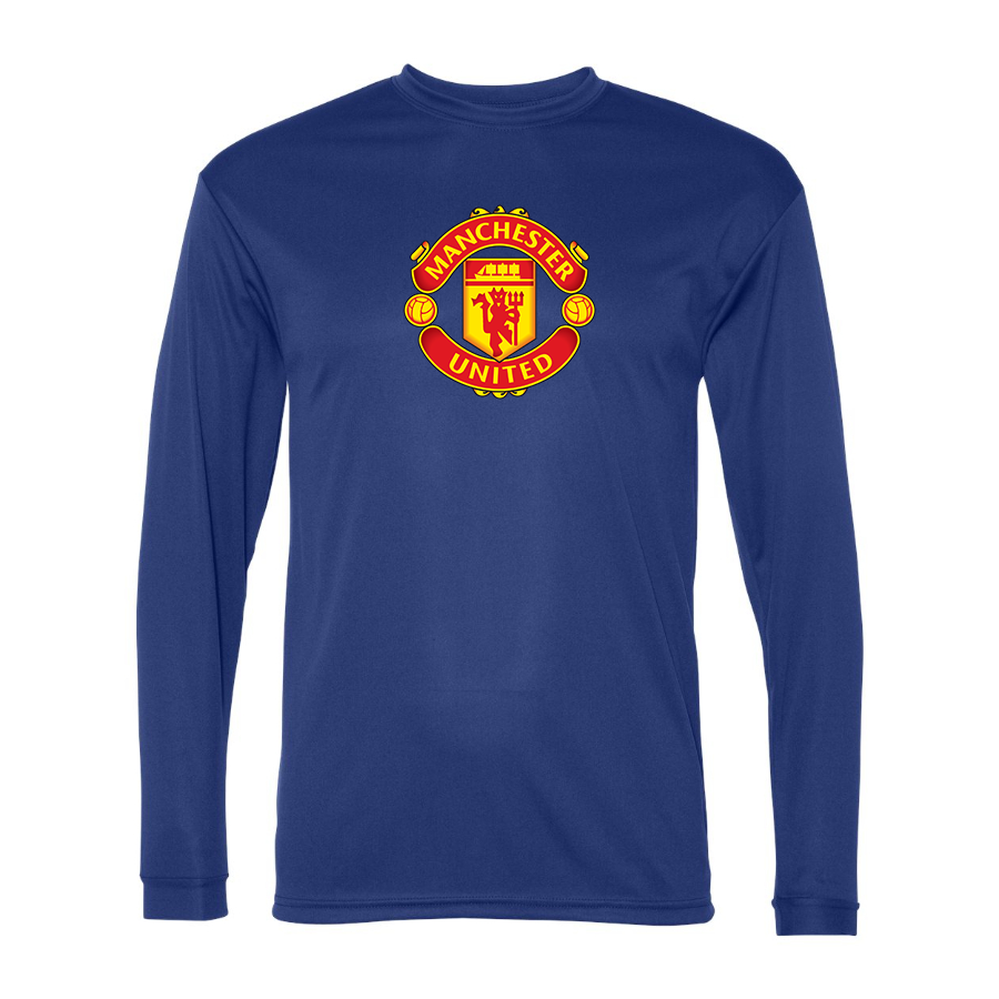 Men’s Manchester United Soccer  -  Performance Long Sleeve T-Shirt