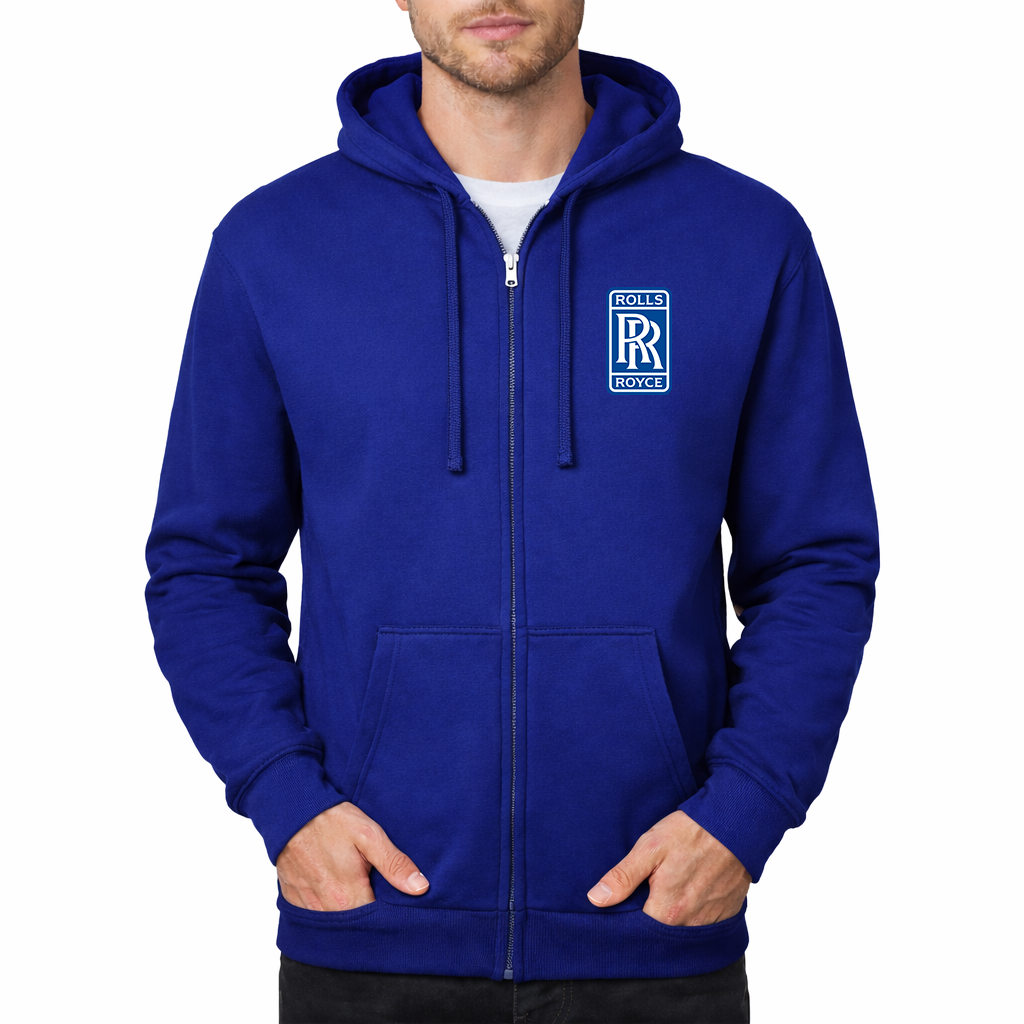 Men’s Rolls Royce Motorsport Car Zipper Hoodie