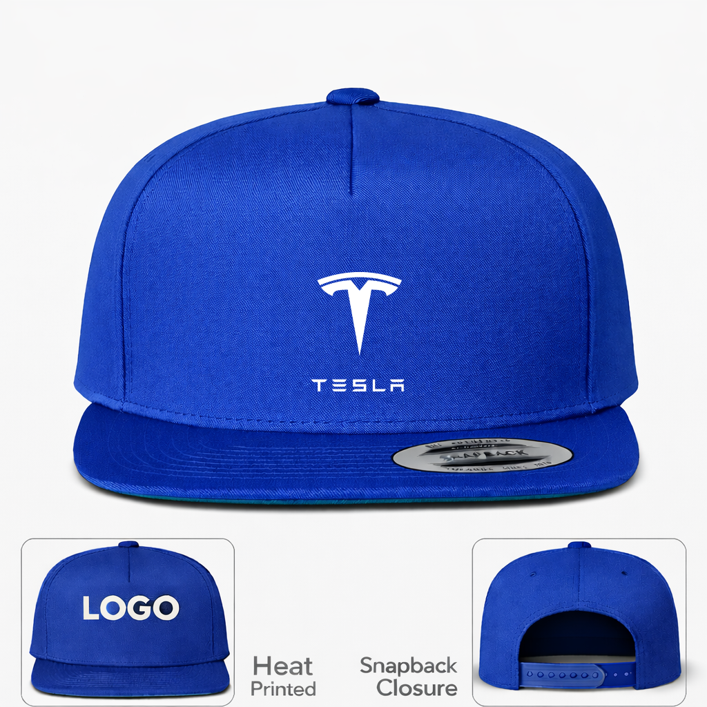 Tesla Motorsports Car Snapback Hat