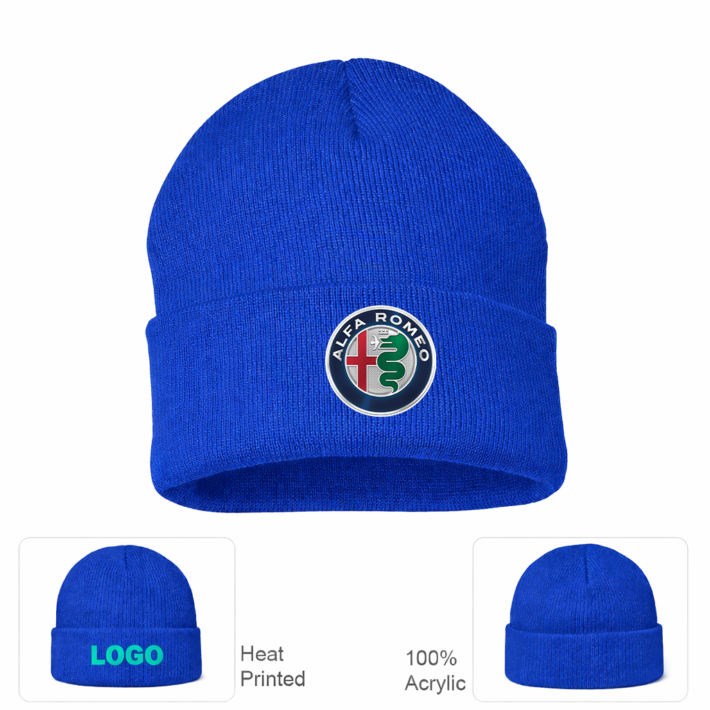 Alfa Romeo Car Cuffed  Beanie Hat
