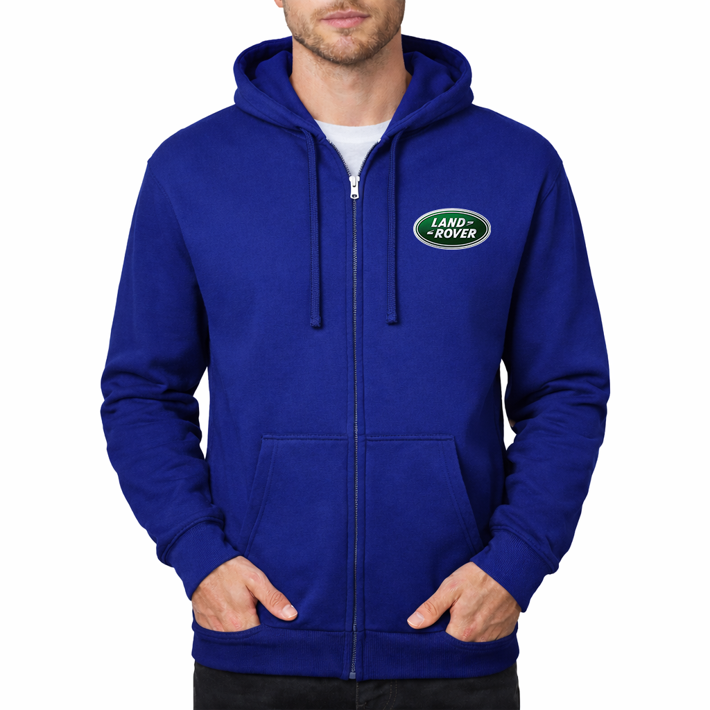 Men’s Land Rover Car Zipper Hoodie