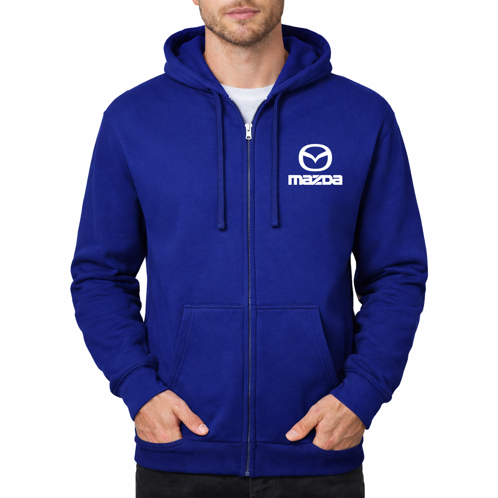 Men’s Mazda Car Zipper Hoodie