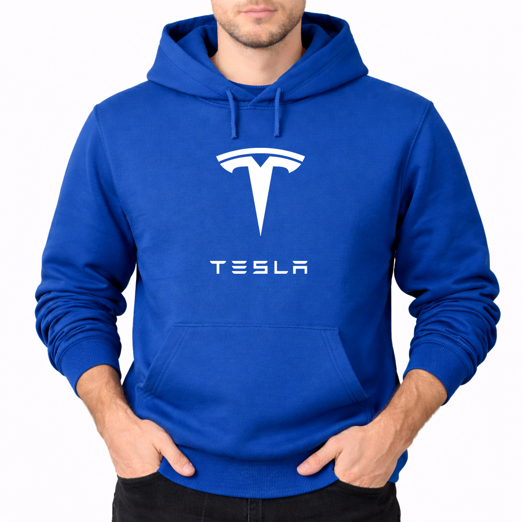 Men’s Tesla Motorsports Car Pullover Hoodie