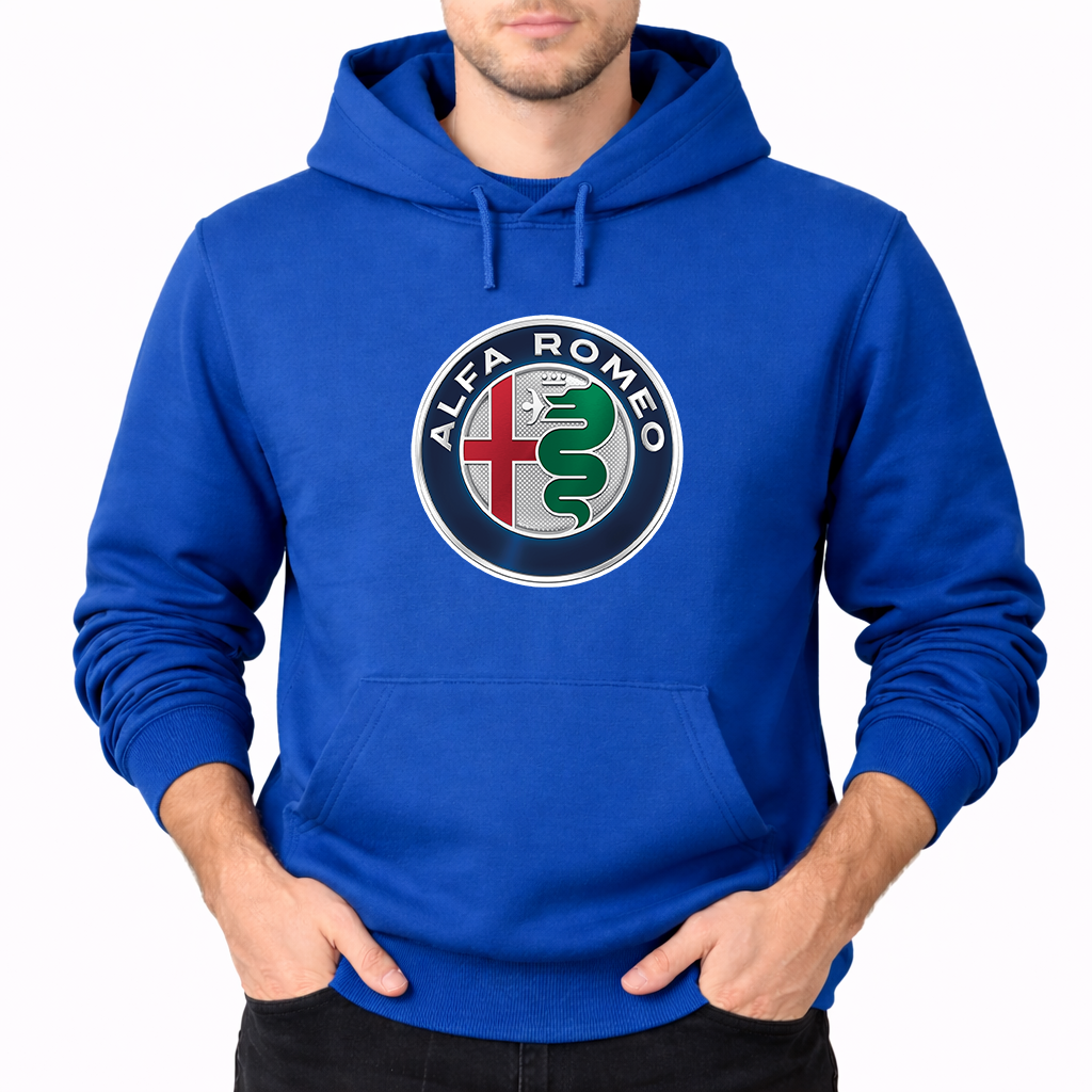 Men's Alfa Romeo Car Pullover Hoodie