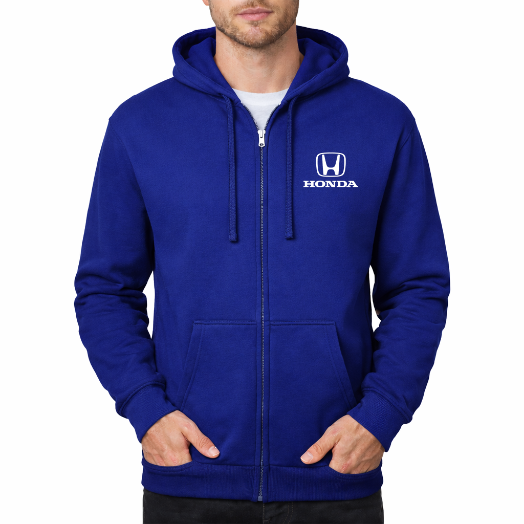 Men’s Honda Motorsport Car Zipper Hoodie