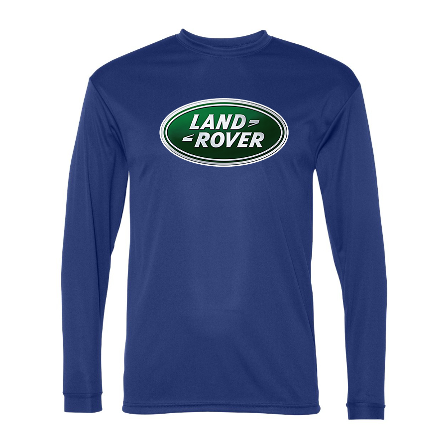 Men's Land Rover Car -  Polyester Long Sleeve T-Shirt