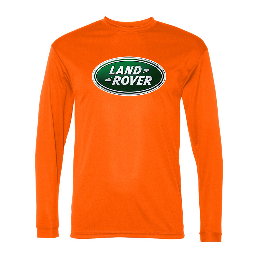 Men's Land Rover Car -  Polyester Long Sleeve T-Shirt