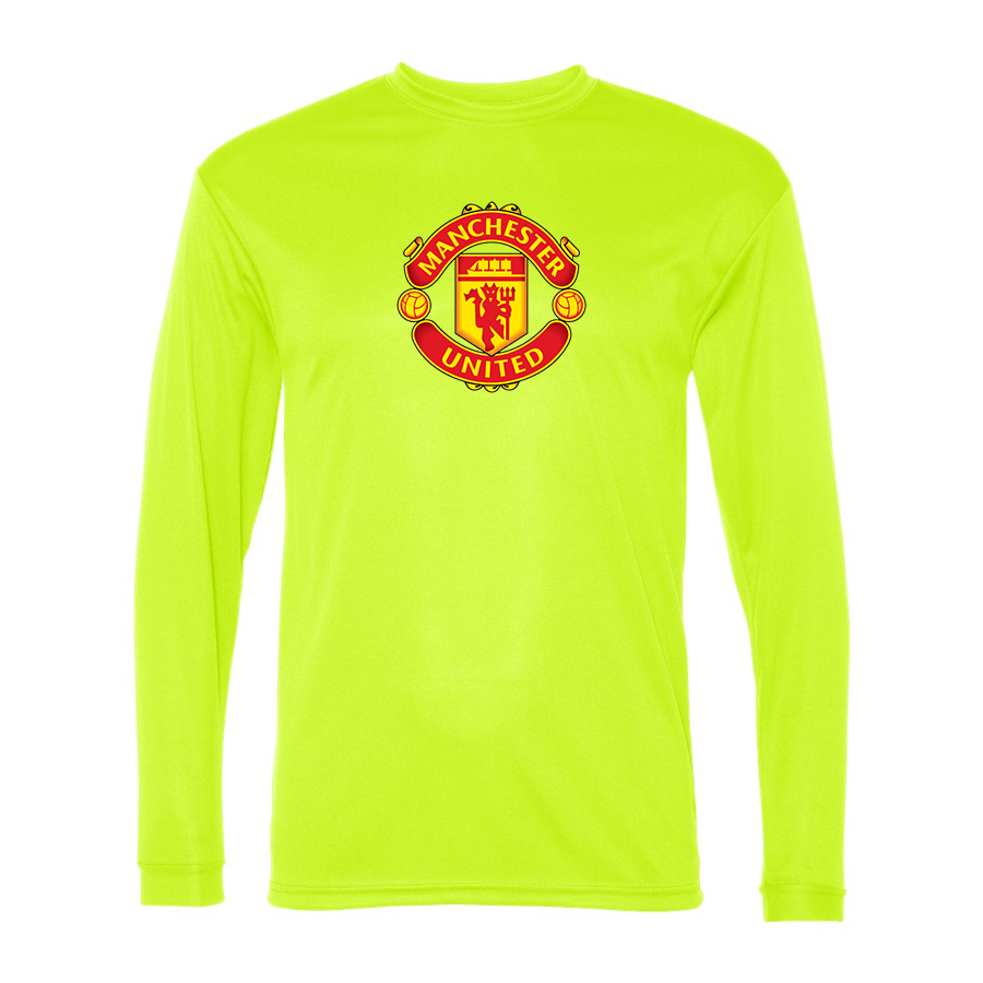 Men’s Manchester United Soccer  -  Performance Long Sleeve T-Shirt