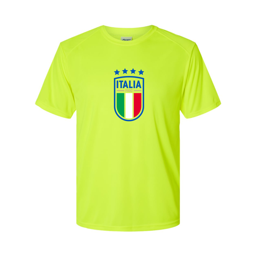 Men's Italy National Soccer Performance T-Shirt