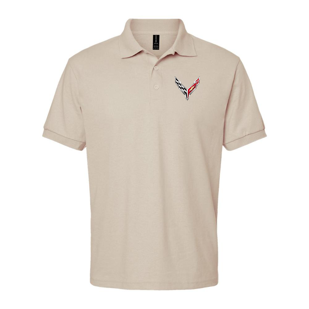 Men's Chevrolet Corvette Dry Blend Polo