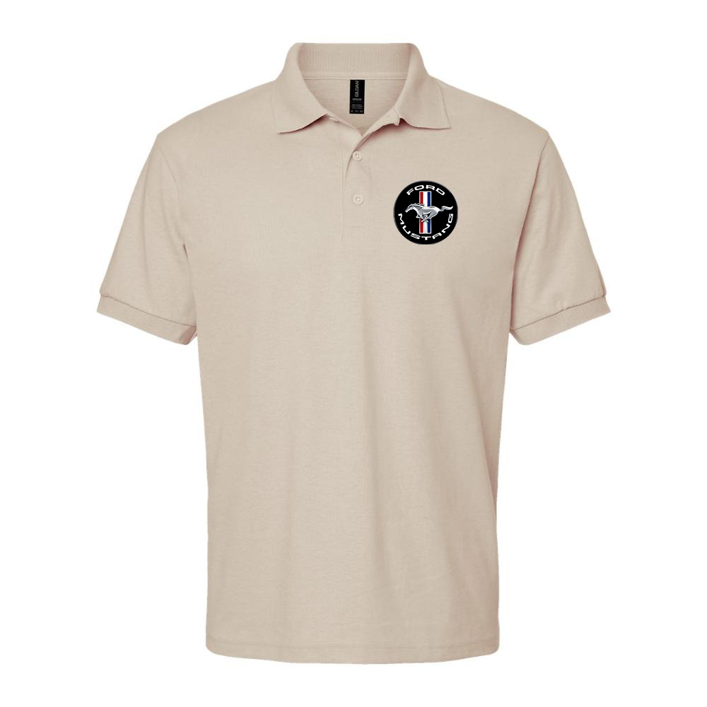 Men’s Ford Mustang Motorsport Car Dry Blend Polo