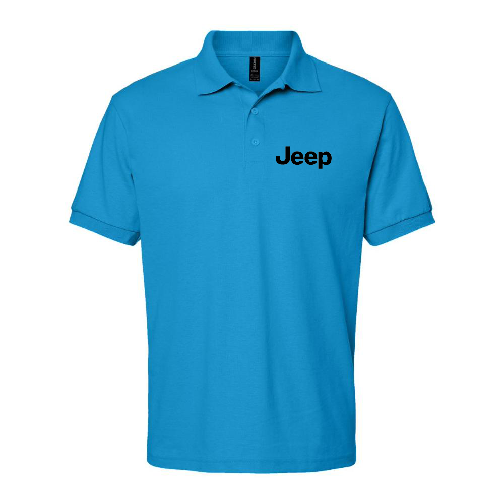Men’s Jeep Car Dry Blend Polo
