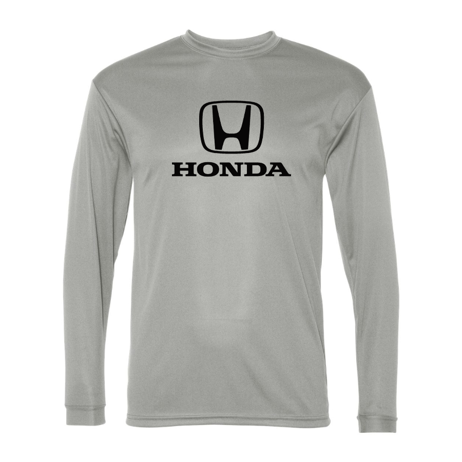Men's Honda Motorsport -  Polyester Long Sleeve T-Shirt