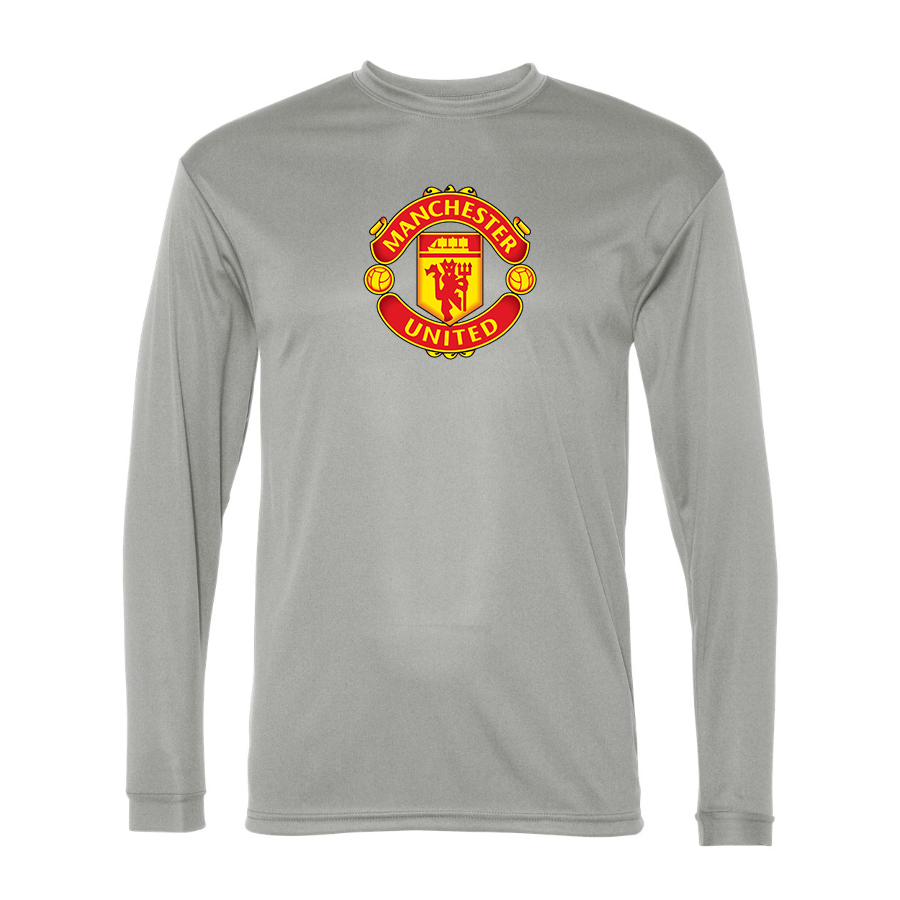 Men’s Manchester United Soccer  -  Performance Long Sleeve T-Shirt