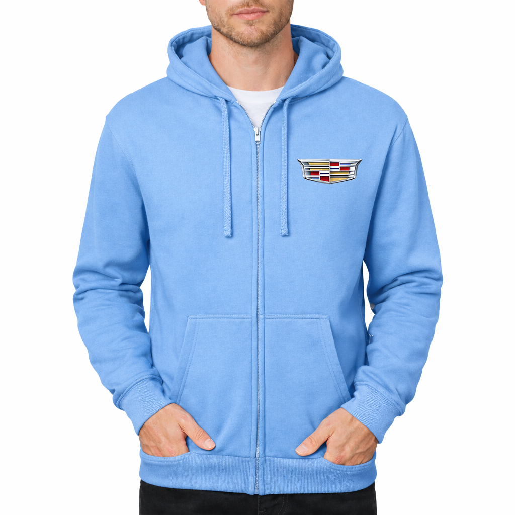 Men’s Cadillac Car Zipper Hoodie