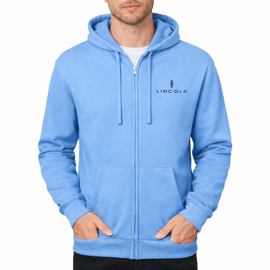 Men’s Lincoln Car Zipper Hoodie