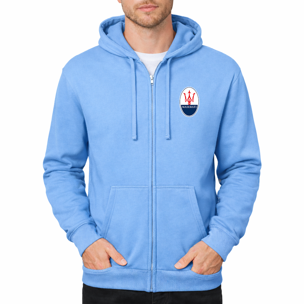 Men’s Maserati Car Zipper Hoodie