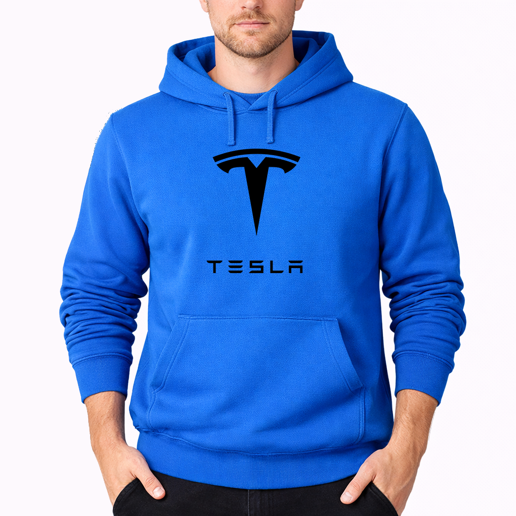 Men’s Tesla Motorsports Car Pullover Hoodie