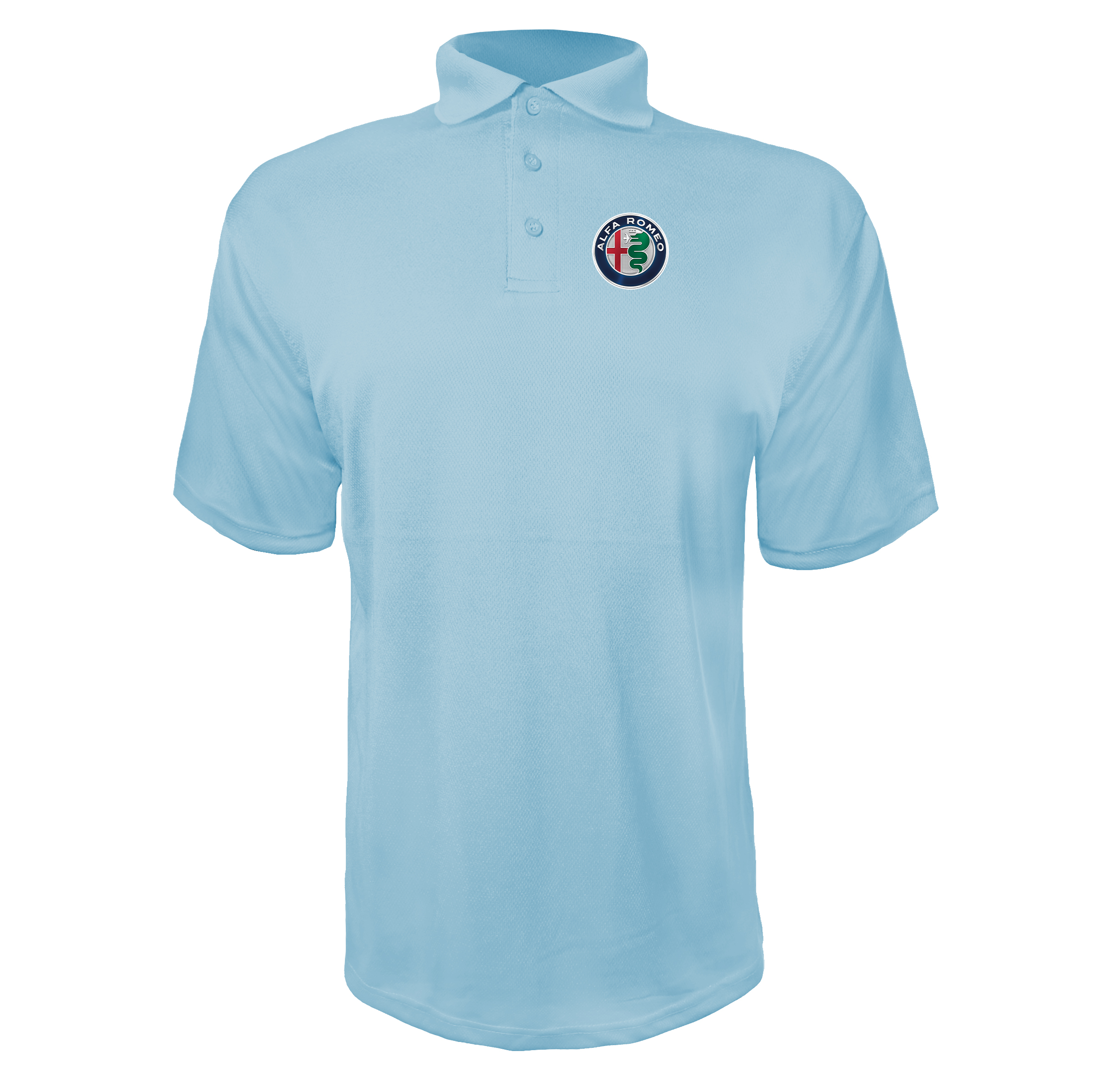 Men's Alfa Romeo Car Polyester Polo