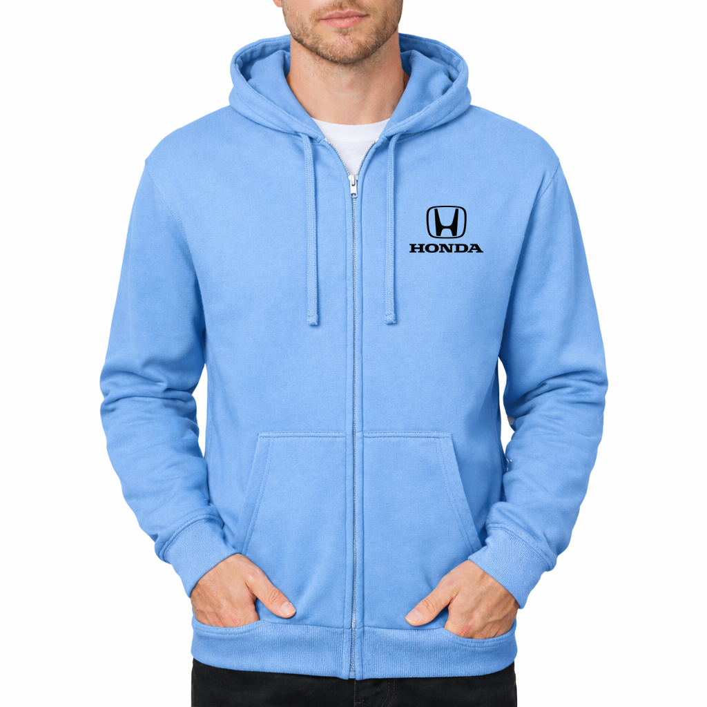 Men’s Honda Motorsport Car Zipper Hoodie