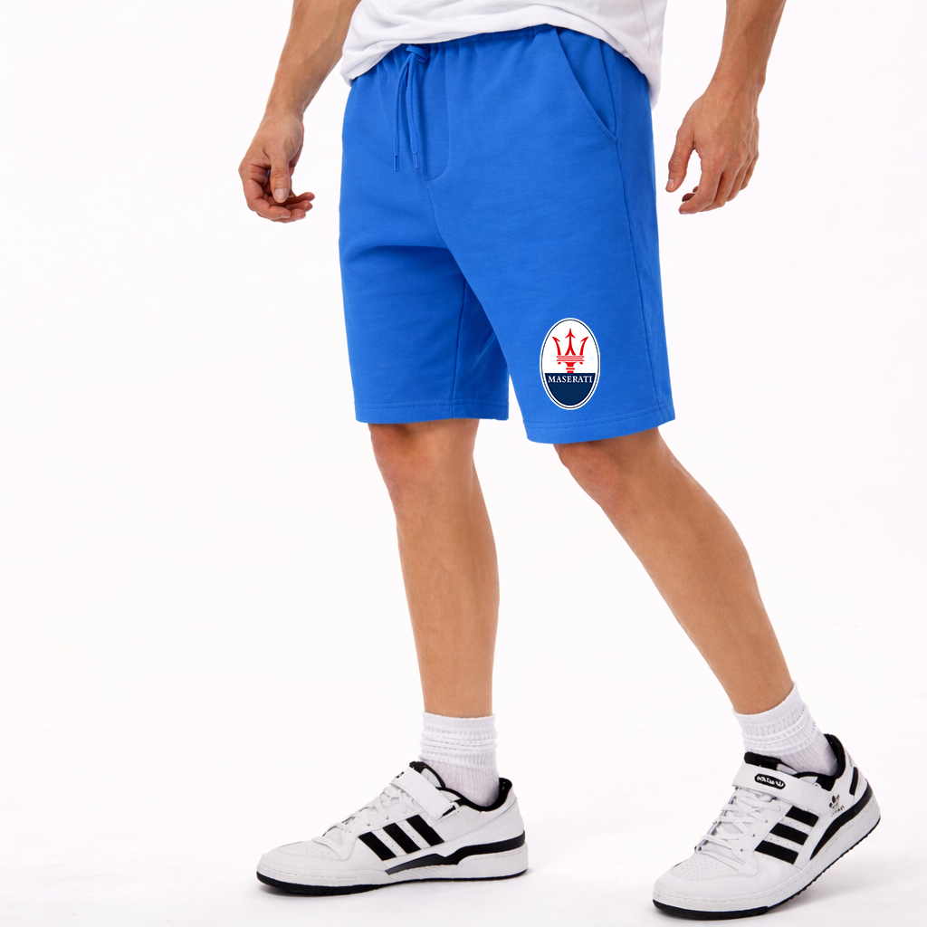 Men's Maserati Car Athletic Fleece Shorts