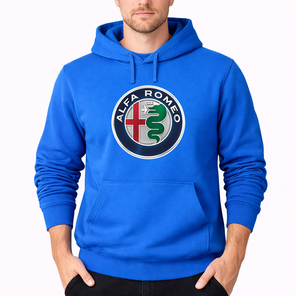 Men's Alfa Romeo Car Pullover Hoodie