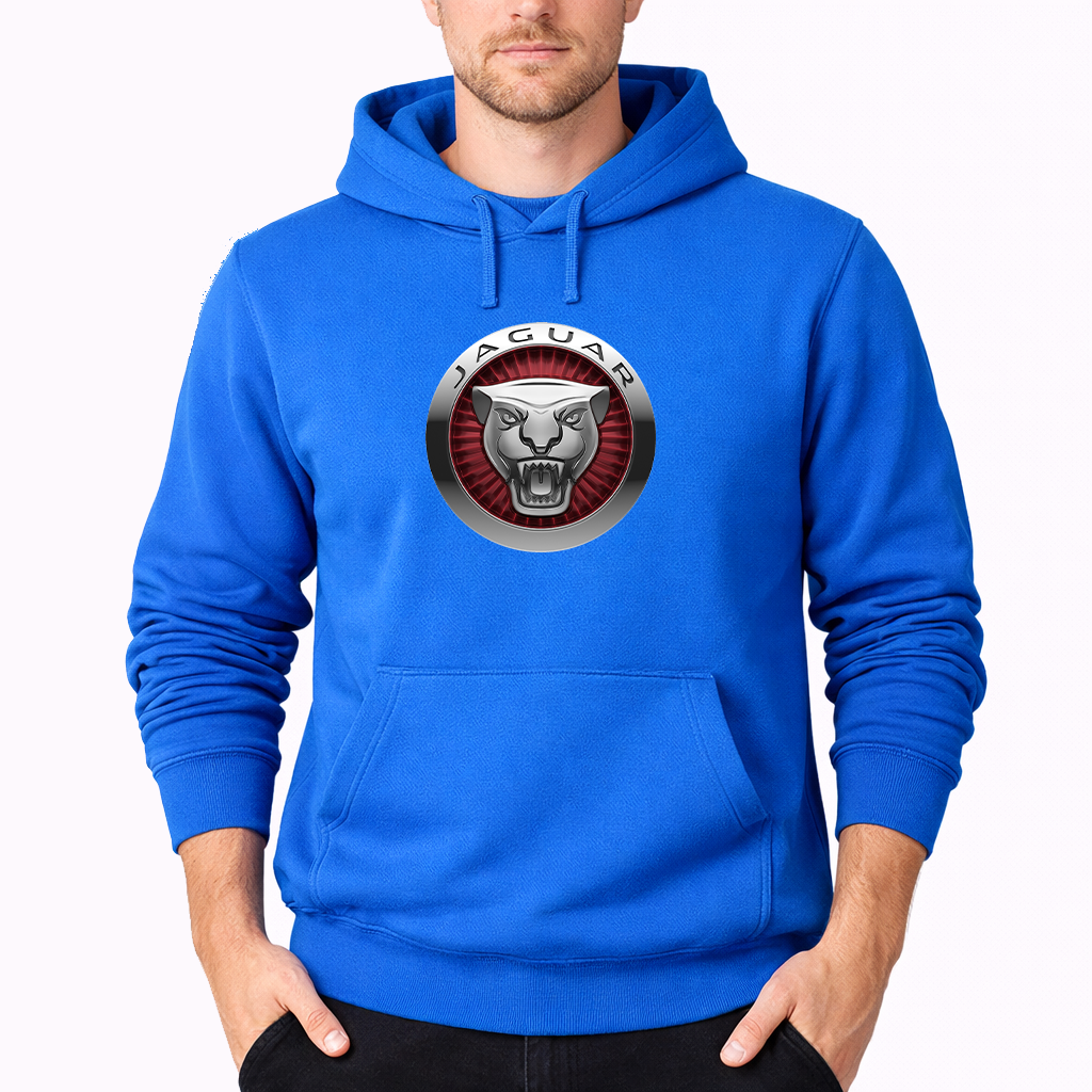Men's Jaguar Motorsport Car Pullover Hoodie