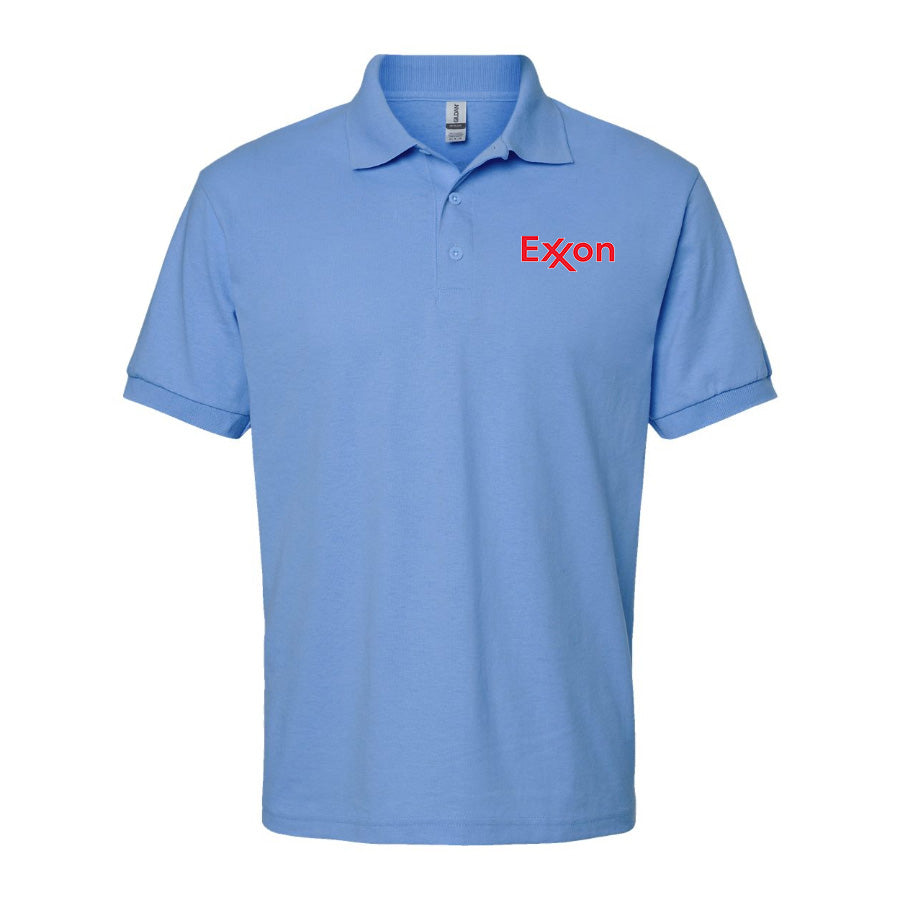 Men's Exxon Gas Station  Dry Blend Polo