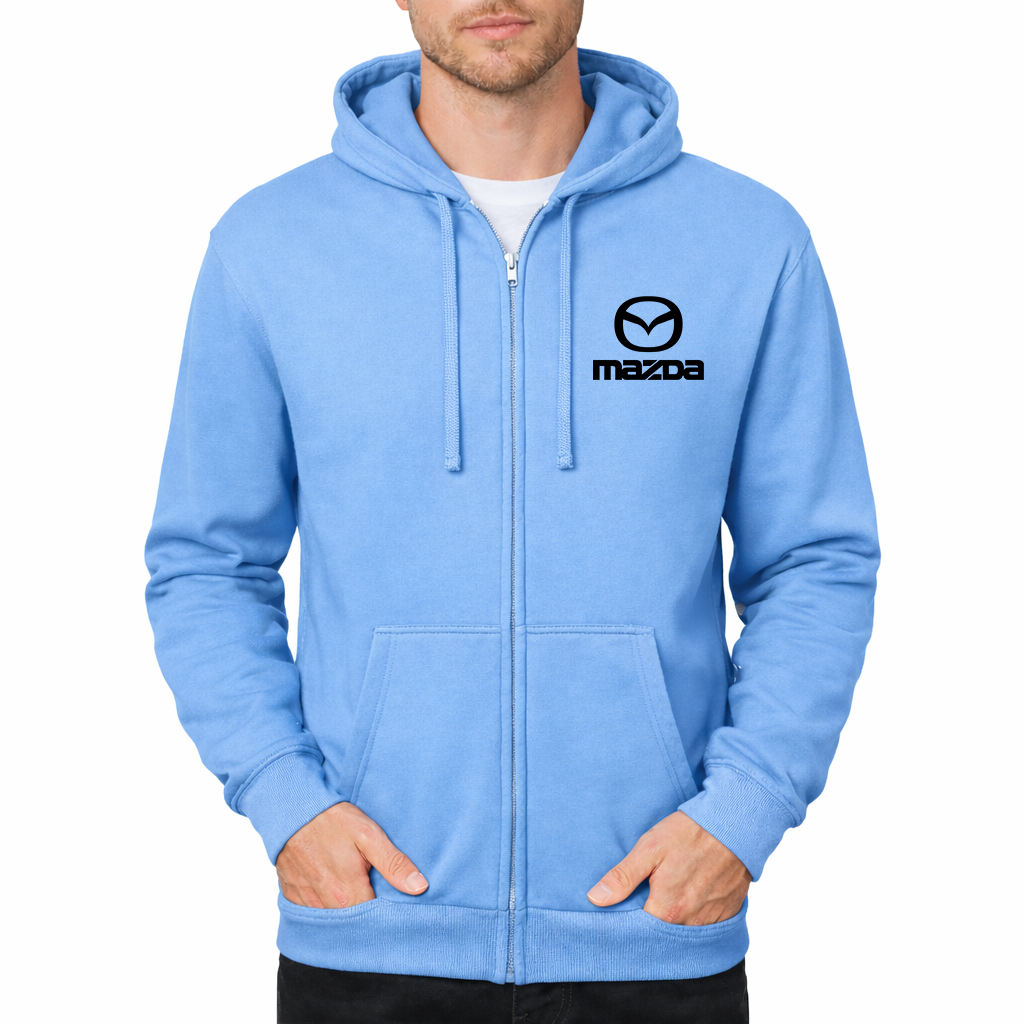 Men’s Mazda Car Zipper Hoodie