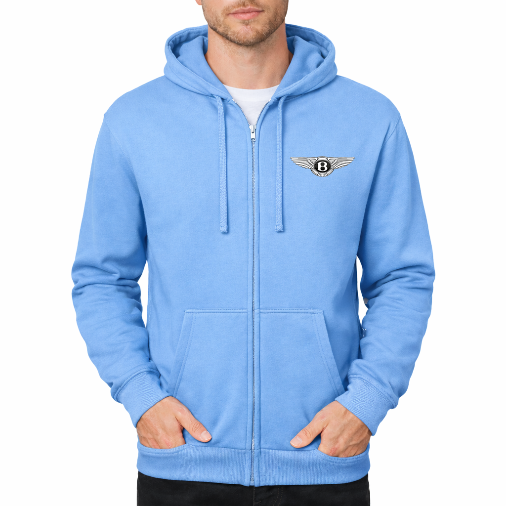 Men’s Bentley Motorsports Car Zipper Hoodie