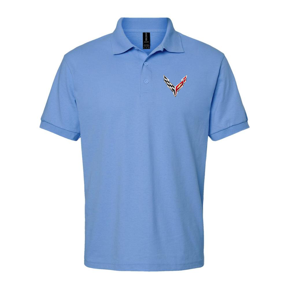 Men's Chevrolet Corvette Dry Blend Polo