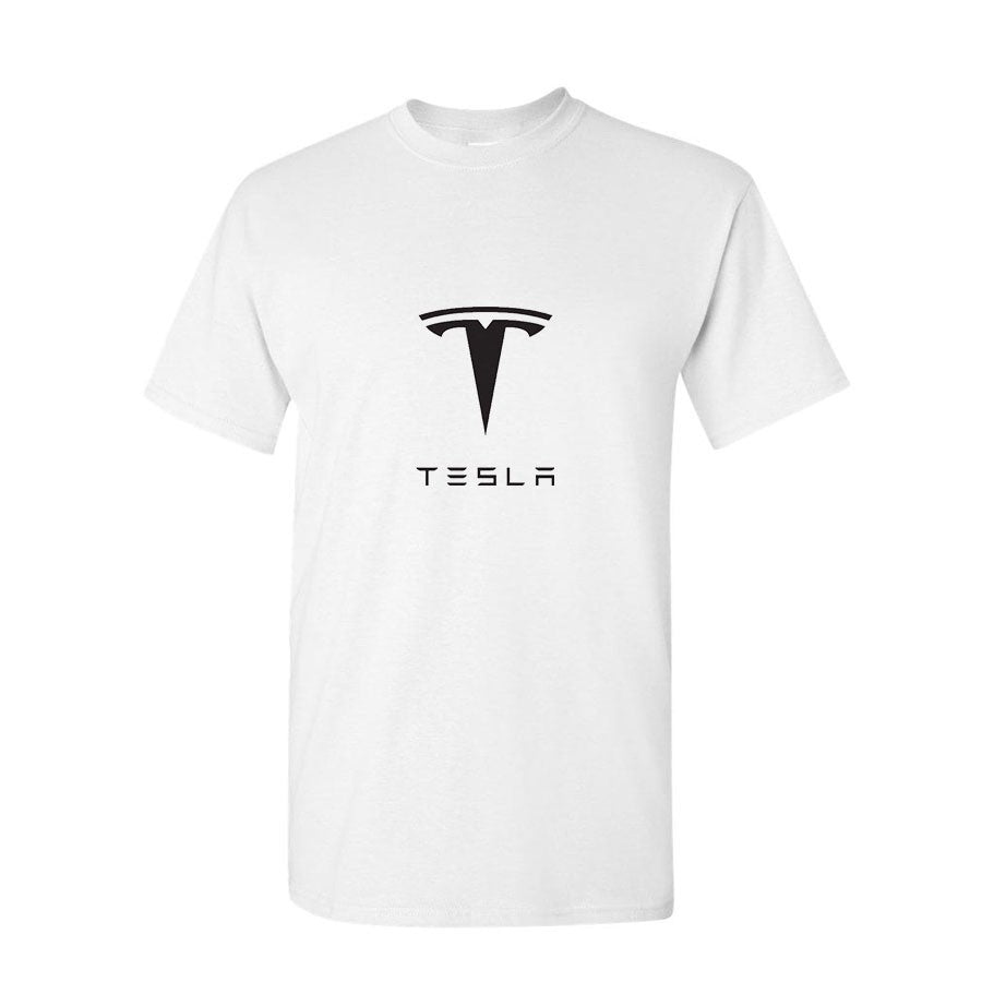 Youth Kids Tesla Motorsports Car Cotton T-Shirt