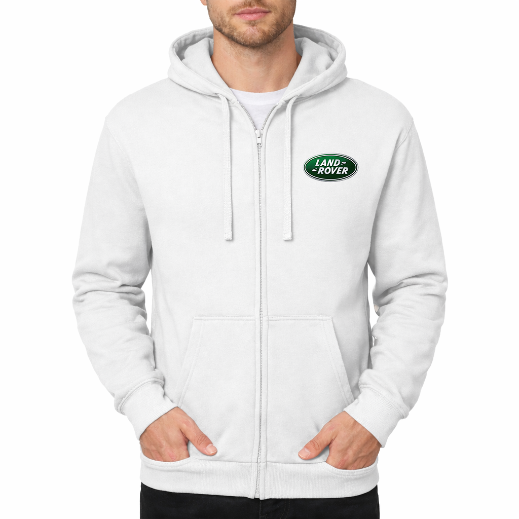 Men’s Land Rover Car Zipper Hoodie