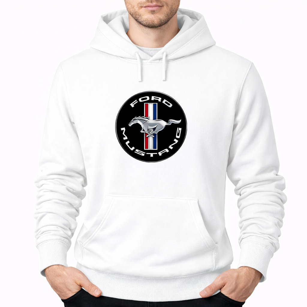 Men's Ford Mustang Motorsport Supercars Pullover Hoodie