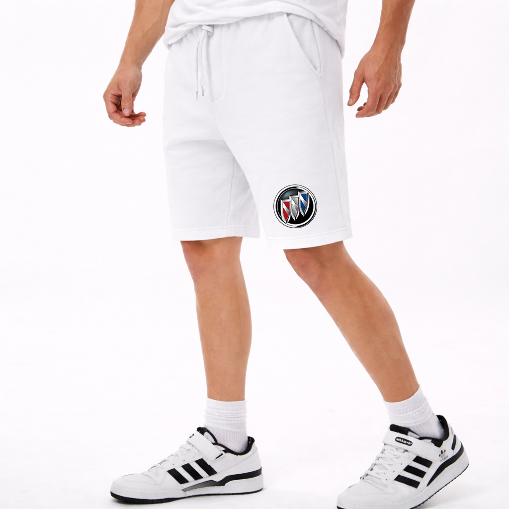 Men's  Buick Motorsports Car Athletic Fleece Shorts