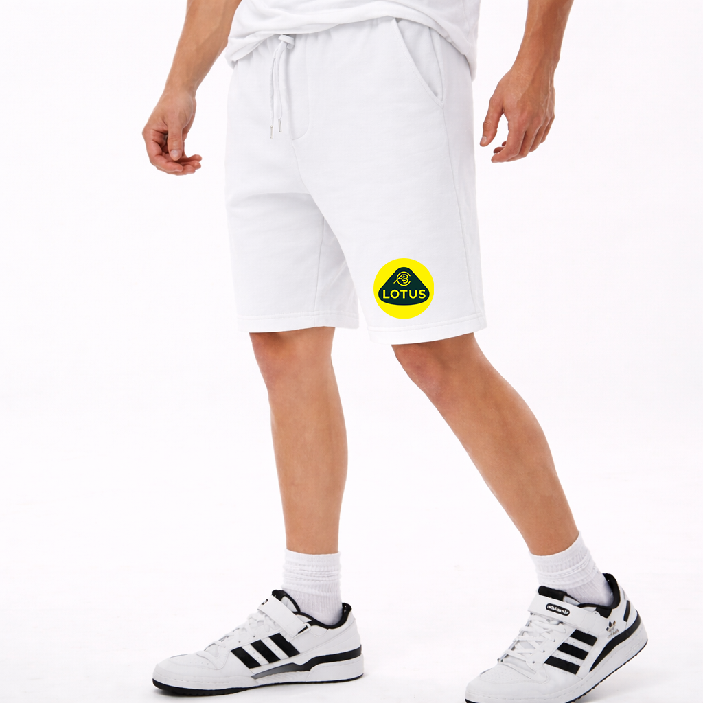 Men's Lotus Car Athletic Fleece Shorts