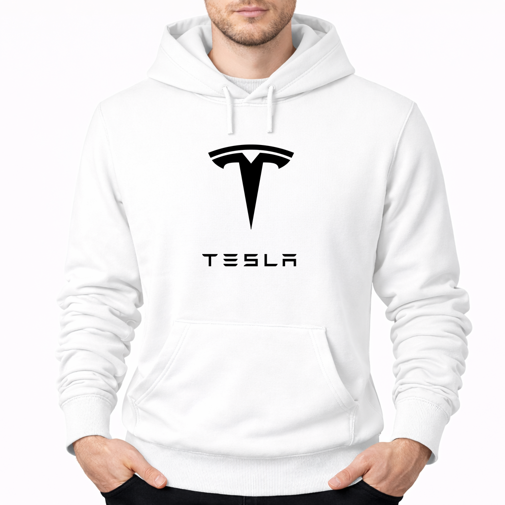 Men’s Tesla Motorsports Car Pullover Hoodie