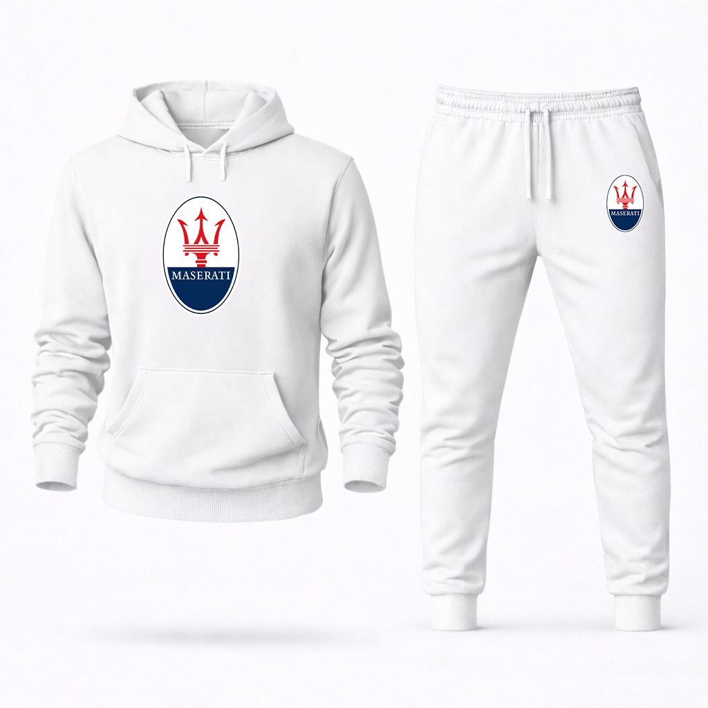 Men’s Maserati Car Hoodie Joggers Set