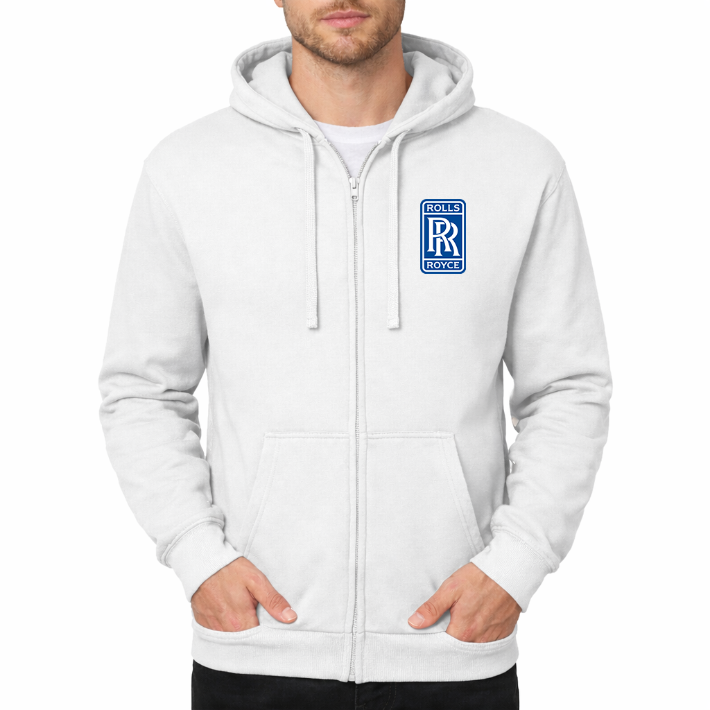 Men’s Rolls Royce Motorsport Car Zipper Hoodie