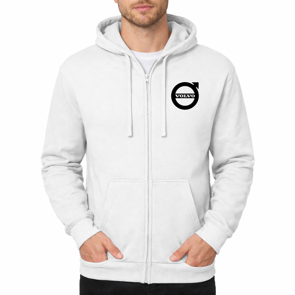 Men’s Volvo Car Zipper Hoodie