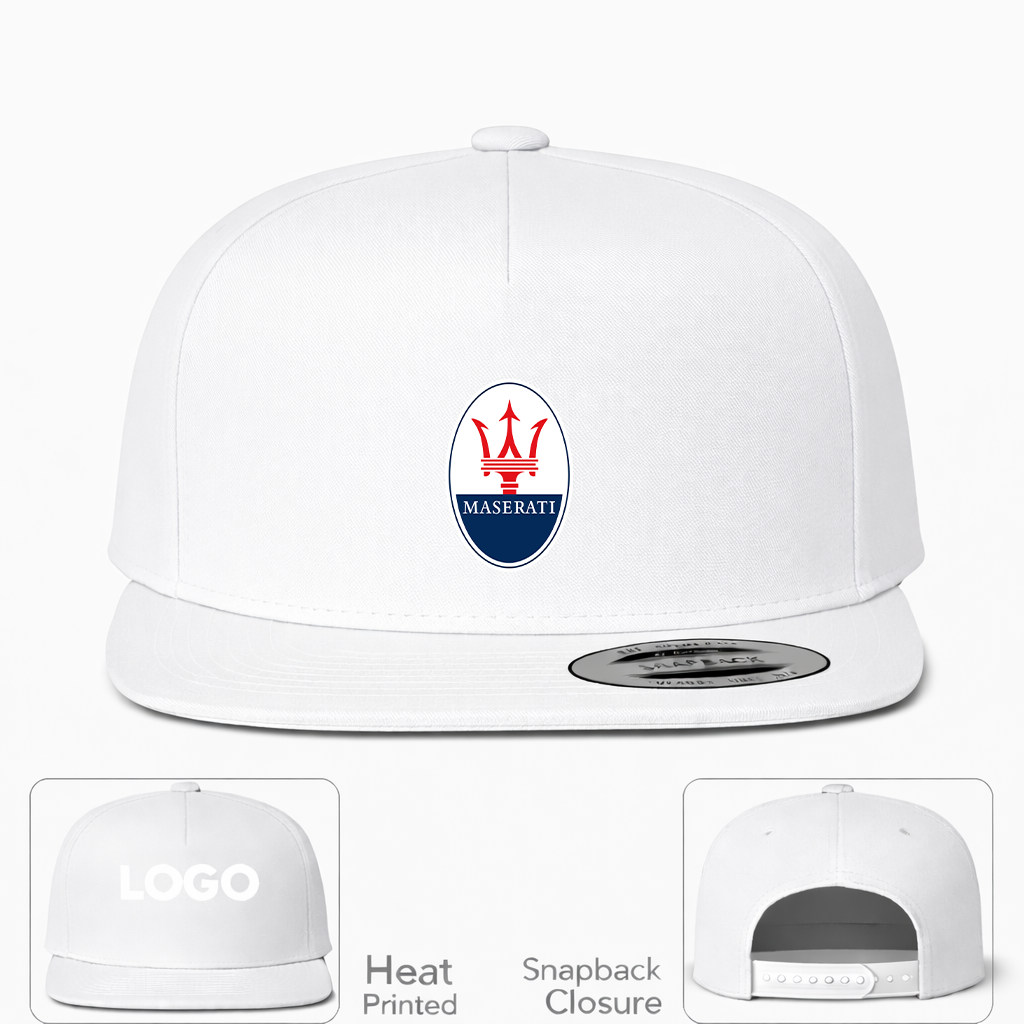Maserati Car Snapback Hat
