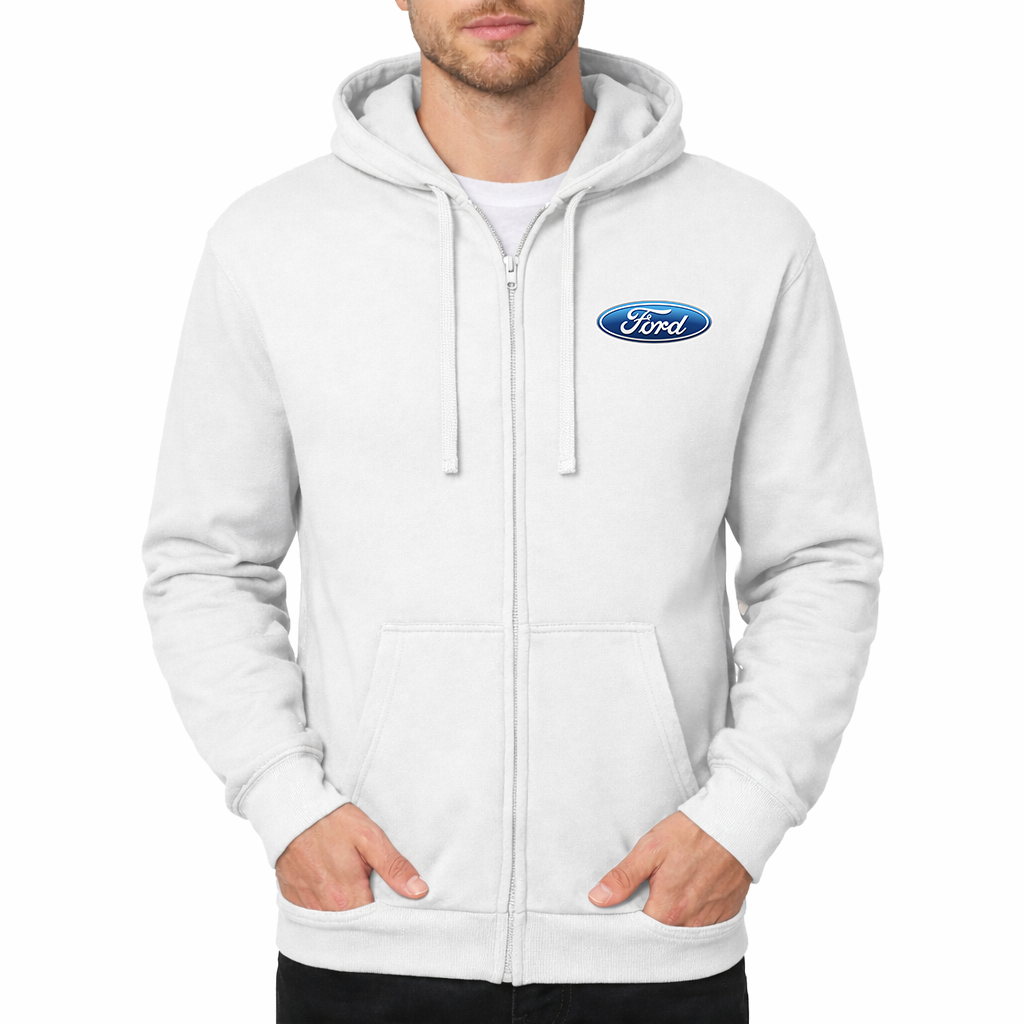 Men's Ford Car Zipper Hoodie