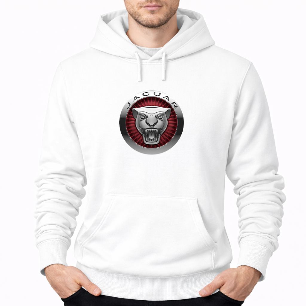 Men's Jaguar Motorsport Car Pullover Hoodie