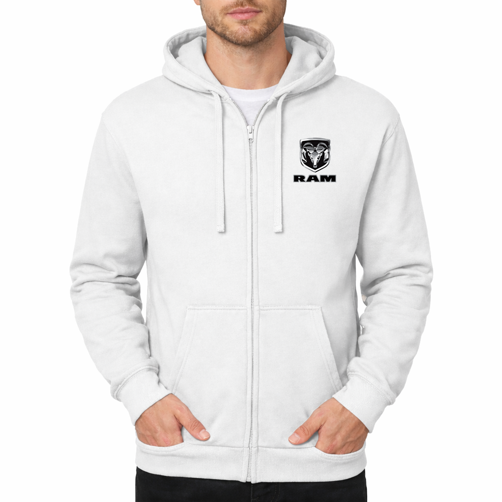 Men’s Ram Truck Logo Zipper Hoodie