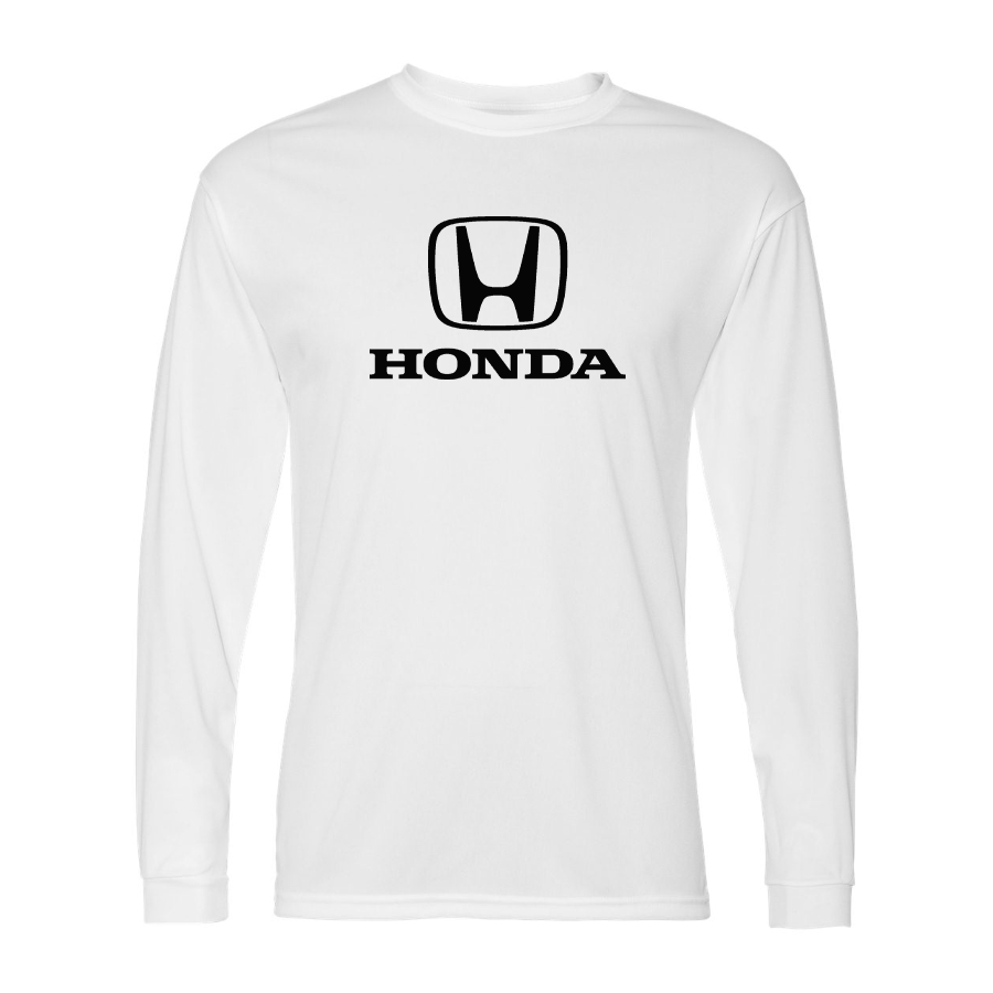Men's Honda Motorsport -  Polyester Long Sleeve T-Shirt