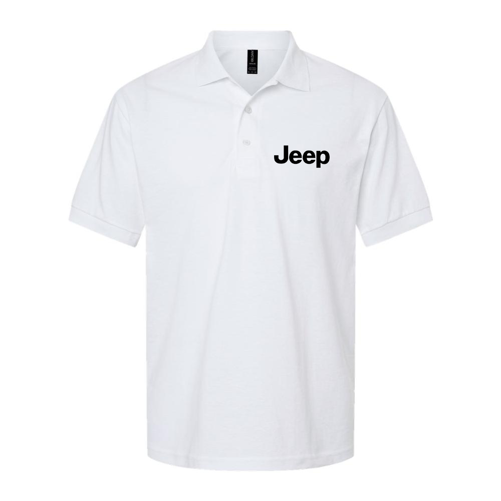 Men’s Jeep Car Dry Blend Polo